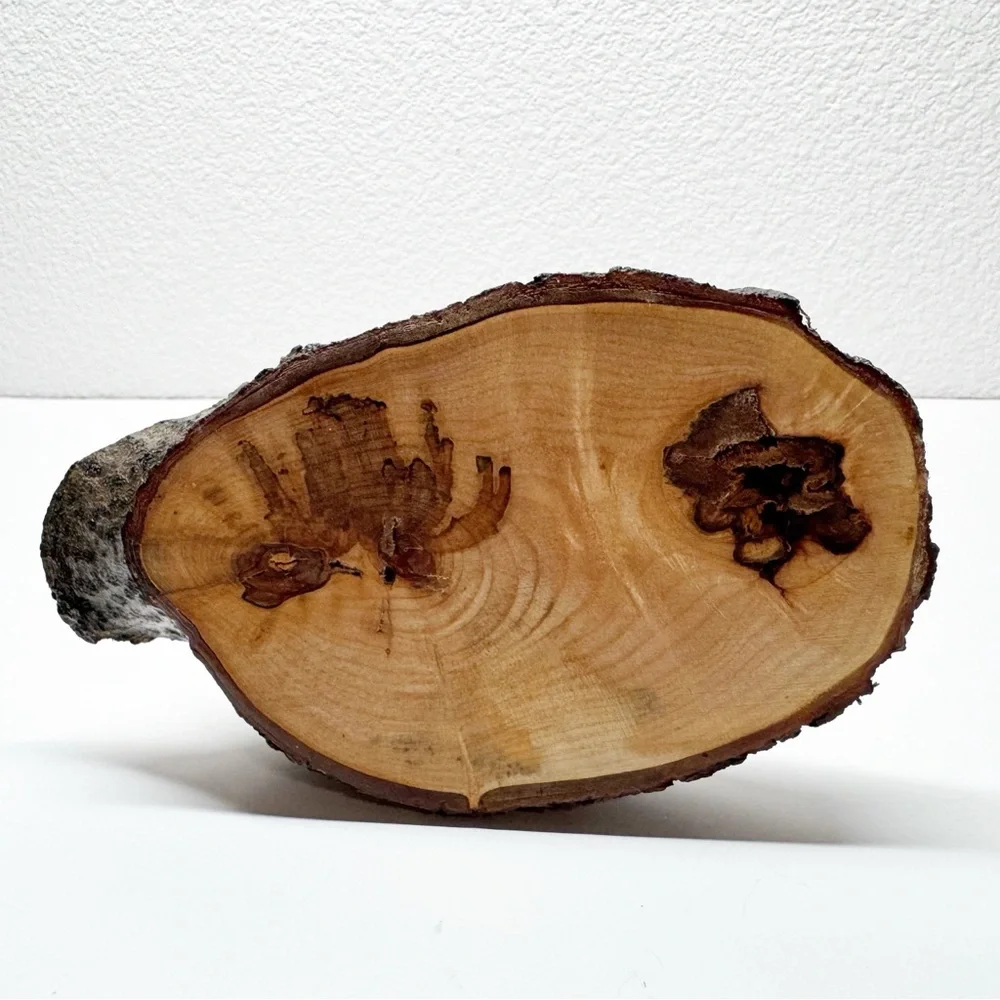 Hand Crafted Wood Spindle Bud Vase S1